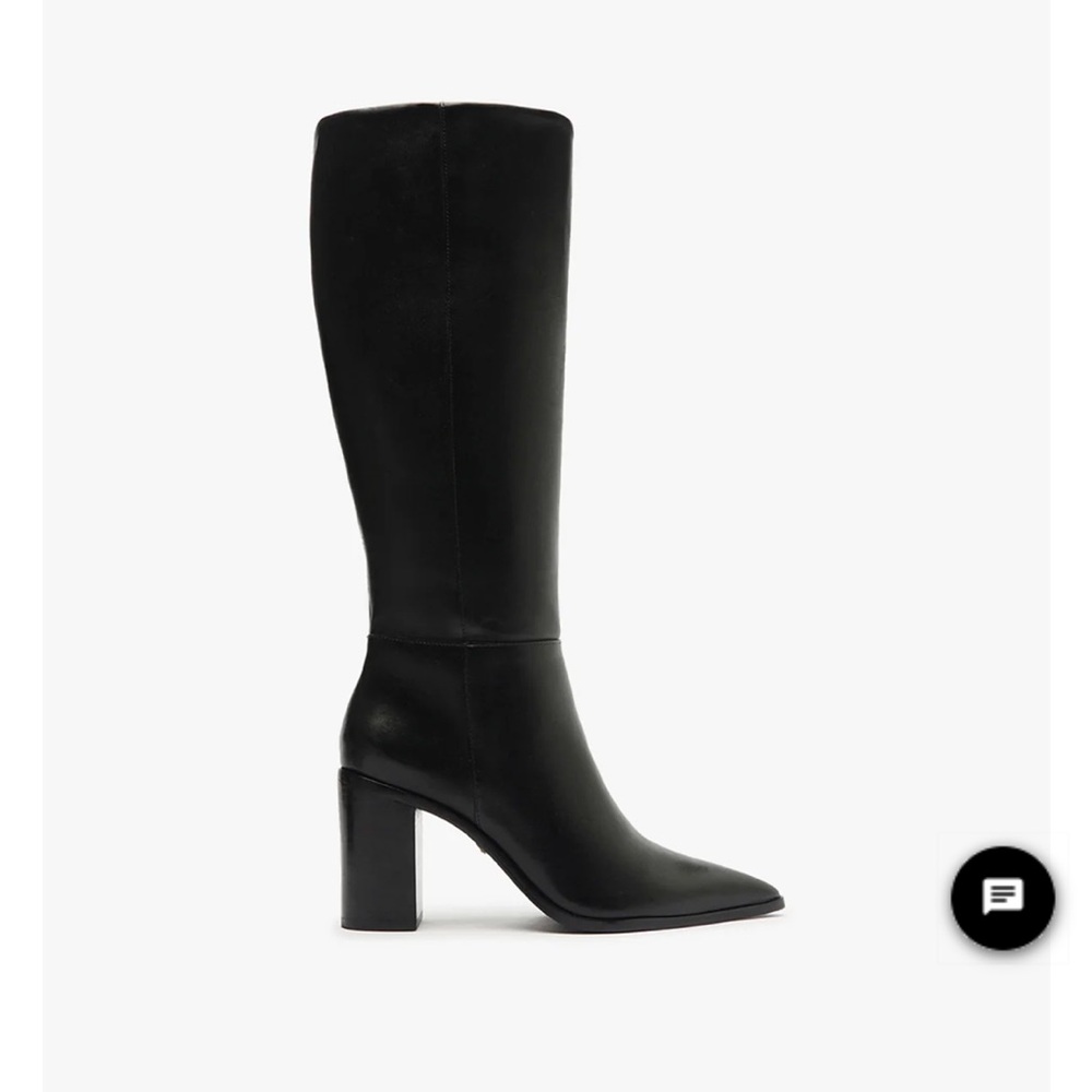 Schutz Mikki Up Boot Black 7.5